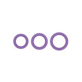Firefly Halo Glow in the Dark Cockring - Medium - Purple