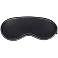 Dark Secret - Black Faux Leather & Elasticated Blindfold