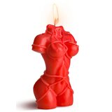 Bound Goddess Drip Candle - Red