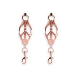 Bound Nipple Clamps - C3 - Rose Gold