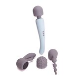 Ann Summers Power Massage Wand Vibrator Set with 3 Interchangeable Attachments
