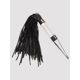 Bondage Boutique Silver Diamante Flogger - Black