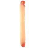 Me You Us Twelve Double Dong Flesh 12in Double-Ended Dildo - 12 inch, Realistic