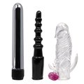 In & Out Joyride - Multi-Speed Vibrator, Sleeve & Anal Vibe Set