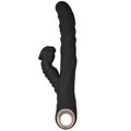 Dragon’s Pulse Black Thrusting Rabbit Vibrator