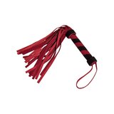 Sensual Suede Flogger Burgundy