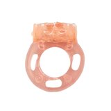 The Macho Vibrating Cock Ring - Peach