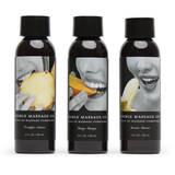 Earthly Body Edible Massage Oil Trio Gift Set (3 x 60ml)