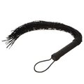 Strike Upon Black Cord Flogger Whip – 25 Inch
