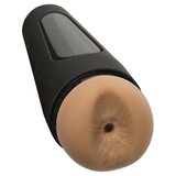 ManSqueeze Bear Vanilla - Textured Sleeve, Realistic Feel, Reusable Adult Toy