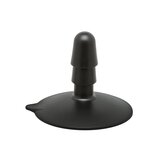 Vac-U-Lock Large Black Suction Cup Plug - Black