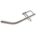 Torment Stainless Steel Glans Ring Penis Wand with Through-Hole - 12.5cm