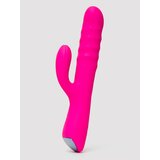 Lovense Velvo App Controlled Rabbit Vibrator with Rotating Beads - Pink