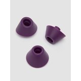Womanizer X Lovehoney InsideOut Replacement Heads (3 Pack) - Purple