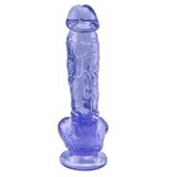 Spanksy 9-Inch Blue Suction Base Dildo for Thrilling Pleasure