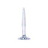 BASIX 4 inch Mini Butt Plug Clear