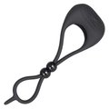 Ringmaster Black Silicone Vibrating Cock Ring