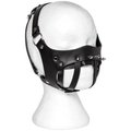 Edge Servitude Faux Leather Studded Muzzle Harness