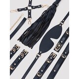 Bondage Couture Luxury BDSM Role Play 6 Piece Kit - Blue