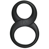 Rocks Off 8 Ball Cock and Ball Ring-black
