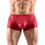 Svenjoyment Red Wet Look Push Up Boxers - Large - Red