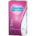 Pasante Trim Condoms 12 pcs - Clear