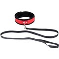 Lead Me To You Red Collar and Leash