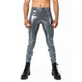 Vanguard Heavy Duty Latex Jeans With Front & Back Pockets, Battleship Grey (0.55mm)