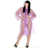 Retro Raincoat Purple