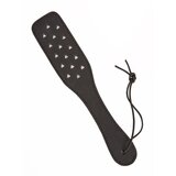 Black Leather Loveheart Paddle