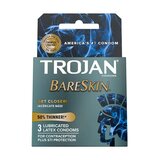 Trojan Sensitivity Bareskin Condoms - 3 Pack