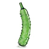 Caressing Cucumber 8.25" Glass Dildo
