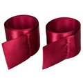 Ravens Deep Crimson Silky Hand & Ankle Restraints