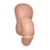 3.6" Silicone Packer Dildo - Vanilla