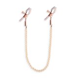 Bound Nipple Clamps - DC1 - Rose Gold
