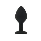 Toosh Black Silicone Butt Plug Medium