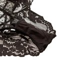 Rebel Mesh 10-Speed Remote Control Vibrating Black Lace Knickers - 2XL/3XL