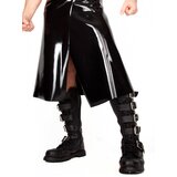 Latex Kilt Black