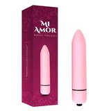 Light Pink 10-Function Bullet Vibrator for Precise Stimulation