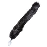 Metal Plug with Fox Tail