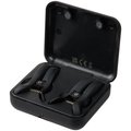 Merci Doc Johnson Vibro Grippers Vibrating Nipple Clamps - Black