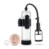 Performance XV4 Enhancement Vibrating Penis Pump with Realistic Pussy Sleeve
