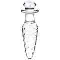 Crystal Coil Magical Glass Butt Plug - 5.5 Inch