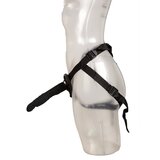 8 Inch Black Strap-On Set - One Size