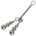 Lustrous Cascade Beaded Clit Clamp