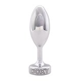 Doxy Butt Plug: Smooth Solid Aluminium Metal Anal Plug for Enhanced Pleasure
