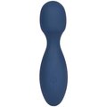 Love Strike Navy Silicone Mini Wand Vibrator