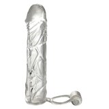Fantasy X-Tensions Vibrating Super Sleeve - Clear
