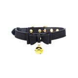 Golden Kitty Cat Bell Collar