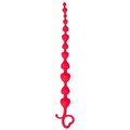 Heartbead Silicone Anal Beads - 13.5 Inch